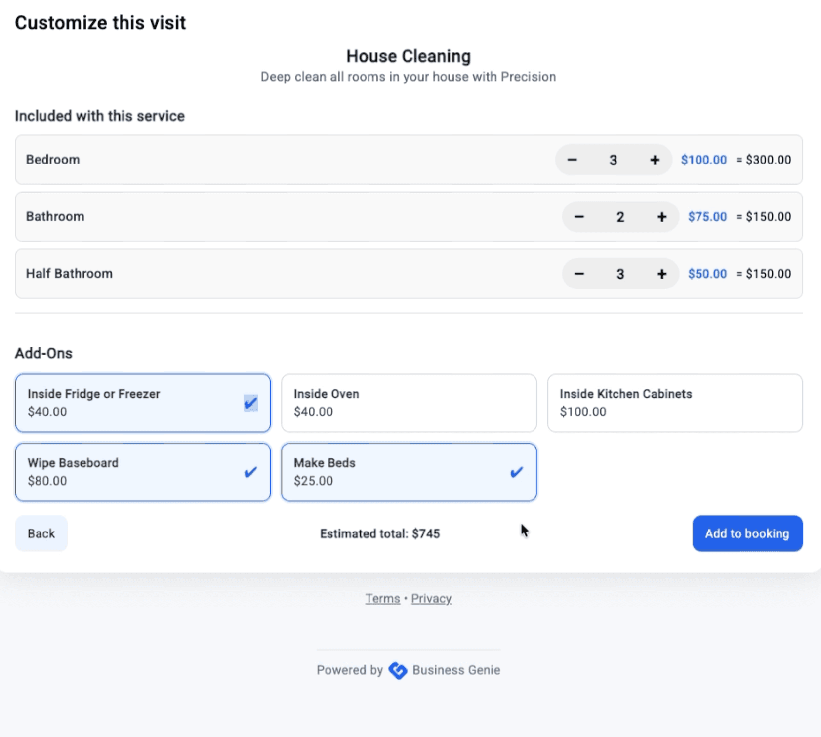 Texas contractor software dashboard